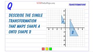 How to Describe an Enlargement Transformation  GCSE Maths [upl. by Eseer832]