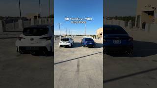 GR Corolla vs WRX Drag Race [upl. by Nagle26]