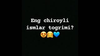 ENG CHIROYLI ISMLAR [upl. by Nnailuj102]