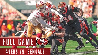 49ers vs Bengals  Week 2  Full Game [upl. by Estrella946]