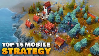 Top 15 Best RTS Games for Android amp iOS in 2023  Strategy games for android [upl. by Ahsiea]