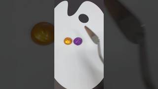 Mixing GoldViolet colormixing artasmr satisfying asmr relaxing relaxcolor colorfulmixing [upl. by Notxed]