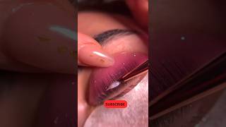 Lash lift tutorial beautiful beauty lashes lashlift shorts lashpro [upl. by Nnahgem]