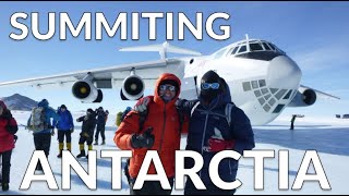 Climbing the Summit of Antarctica in 3 min [upl. by Piane926]