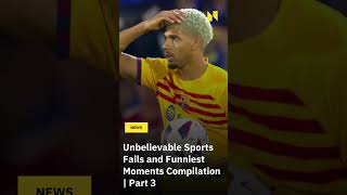 Unbelievable Sports Fails and Funniest Moments Compilation  Part 3 [upl. by Aniuqahs]