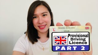 Part 2  UK PROVISIONAL DRIVING LICENCE  step by step application  for nonuk citizens [upl. by Cleasta949]