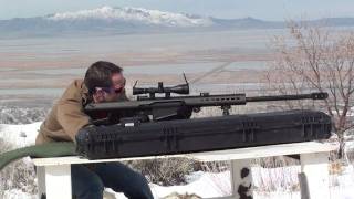 Barrett 50 Caliber High Definition Vapor Trails Slomo [upl. by Philbert222]