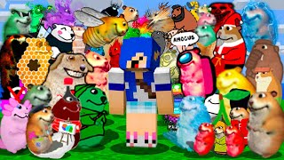 Ache TODOS os CHOMIKS FIND CHOMIKS MINECRAFT O FILME [upl. by Mccormac900]