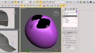 3D Studio Max  Como modelar una gorra con los modificadores Surface y Shell Como usar snaps [upl. by Sheehan137]