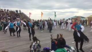 Morris Dancers in Hastings [upl. by Beuthel813]