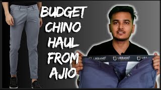 Urbano fashion chinos from AJIO review  Hindi [upl. by Alanah]