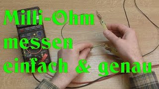 DIY Milliohm messen  einfach und genau [upl. by Nnyladnarb]