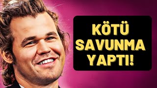 CARLSEN KÖTÜ DENİLEN SAVUNMAYI OYNADI [upl. by Asilec]