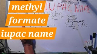 methyl formate iupac name in Hindi  Surendra Khilery [upl. by Tremayne705]