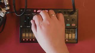 Korg Volca FM  Percussion Live 27112018 [upl. by Virgilia]