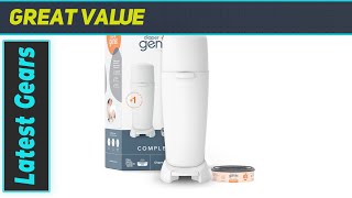 Playtex Diaper Genie Complete Pail  The Best Diaper Disposal Solution [upl. by Lorna139]