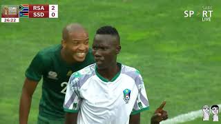 South Africa 3 VS 0 South Sudan  Full Highlights AFRICA CUP OF NATIONS QUALIFICATION MORROCO 2026 [upl. by Enaerb]