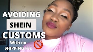 AVOID SHEIN CUSTOMS SIS ditch them  South African Youtuber [upl. by Kulsrud505]