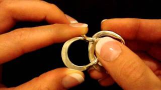 4 Band Puzzle Ring Video [upl. by Chasse]