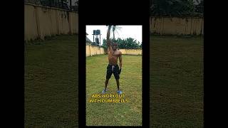 Dumbbell Abs Workout Routine for a THICKER midsection  abs workout [upl. by Komara33]