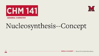 Nucleosynthesis in CH 2Atoms Ions and Molecules [upl. by Lessirg766]