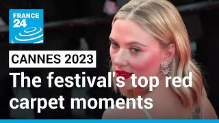 Cannes 2023 The festivals top red carpet moments • FRANCE 24 English [upl. by Edurtreg]