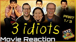 3 IDIOTS Movie Reaction Part 1  Aamir Khan  Madhavan  Boman Irani  Kareena Kapoor [upl. by Akialam479]