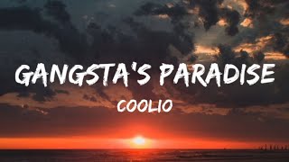 Coolio  Gangstas Paradise Lyrics ft LV [upl. by Yema]