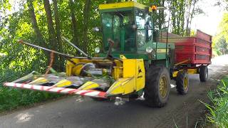 Chopping corn silage [upl. by Assetnoc]