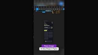 Place Image on any shape in figma figma [upl. by Adaner]