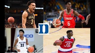 Duke Basketball 2018 Recruiting Class Official Mixtape  Whatever it Takes [upl. by Viafore]