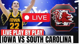 Iowa vs South Carolina NCAA Championship LIVE Stream Play by Play Watch Party [upl. by Sito]