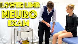 Lower Limb Neurological Examination  Clinical Skills  Dr Gill [upl. by Neelav686]