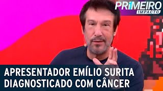 Apresentador Emílio Surita é diagnosticado com câncer no intestino  Primeiro Impacto 170523 [upl. by Sirref]