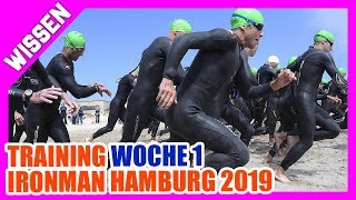 Road to Ironman Hamburg 2019  Woche 1 Training [upl. by Hgielah436]