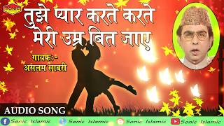 तुझे प्यार करते करते मेरी उम्र बीत जाये  Romantic Ghazal  Aslam Sabri [upl. by Shiverick459]