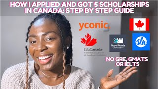 Multiple Scholarship Opportunities for International Students in Canada  How to apply guide [upl. by Eignav]