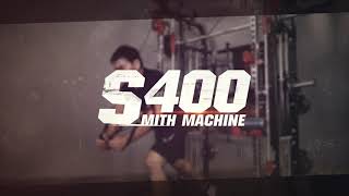 รีวิวจุดเด่น สมิทแมชชีน S400 Smith Machine  เครื่องออกกำลังกาย อันดับ 1 – IRONTEC ™ [upl. by Errot]