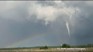 April 22 2020 Madill Oklahoma Tornado [upl. by Tiossem]