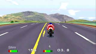 Road Rash PS1  Big Game Mode Full Longplay [upl. by Adlez]