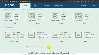 How to correctly configure the epon olt？ HSGQOfficial [upl. by Summers]