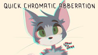 Quick Chromatic Aberration A Photoshop Tutorial [upl. by Gniy]