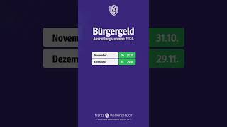 Auszahlungstermine 2024  NOVEMBER [upl. by Battista]