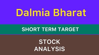 DALMIA BHARAT SUGAR LTD STOCK TARGET 🛑 DALMIA BHARAT SUGAR SHARE NEWS ANALYSIS LATEST NEWS 271024 [upl. by Laural]