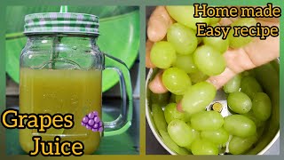 Grape JuiceA Refreshing and Nutritious Drink Homemade Grape Juice Easy and Delicious grapejuice [upl. by Eliathan]