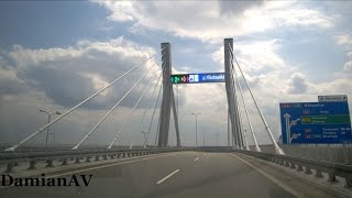 Gliwice Katowice autostradą A4 i z powrotem [upl. by Woodsum]