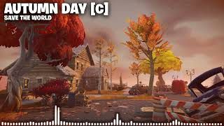 Fortnite Save The World Autumn Day Ambient Music Version C • Plankerton [upl. by Willyt]