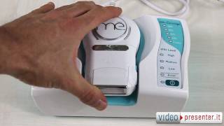 Homedics ME My Elos Epilatore luce pulsata Recensione Prezzo  VIDEOPRESENTERit [upl. by Teuton118]