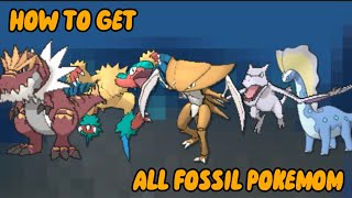 Pokémon Brick Bronze How To Get All Fossil Pokemon [upl. by Ayeka]