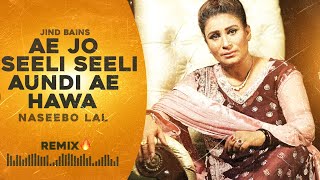 Jind Bains  Ae Jo Seeli Seeli Aundi Ae Hawa  Naseebo Lal  Latest Punjabi Sad Song Remix 2023 [upl. by Blackmore]